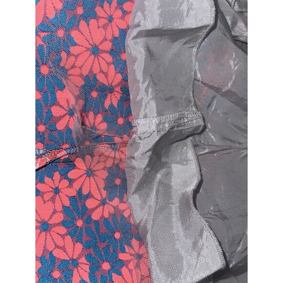 VTG Un Deux Trois Girl's Blue and Pink Floral Sleeveless Dress Size 16 USA - Picture 15 of 16